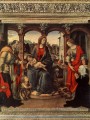 Virgen con el Niño y los Santos 1488 Christian Filippino Lippi